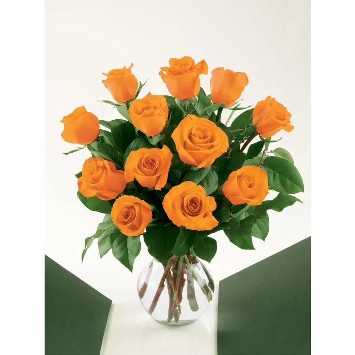 12 Orange Roses - 12ORROSE ($65.65)