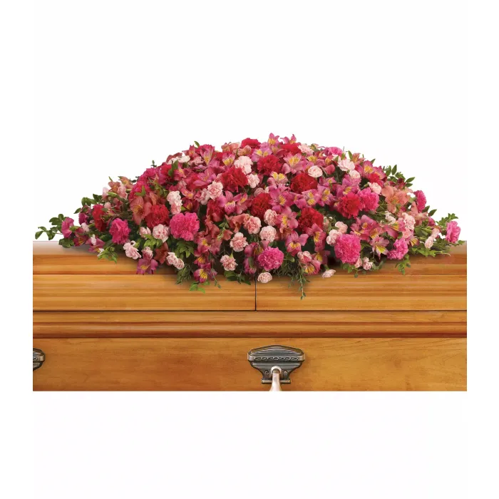 A Life Loved Casket Spray - T259-3A ($165.55)