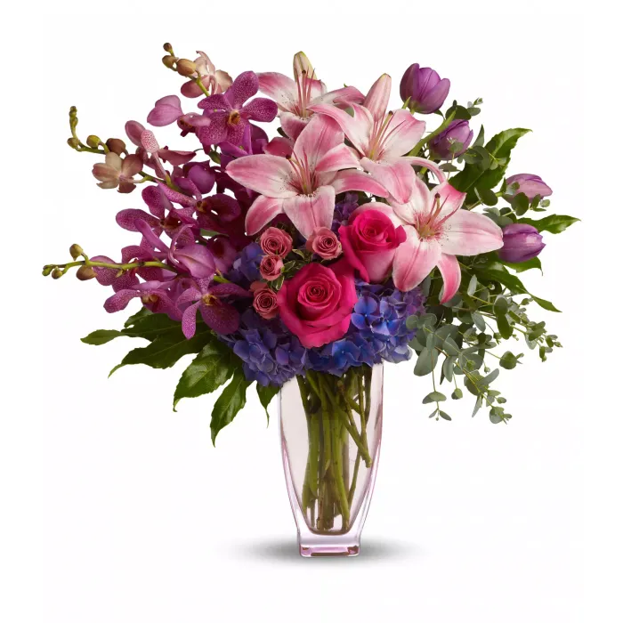 Teleflora's Purple Perfection - T53-1A ($93.55)