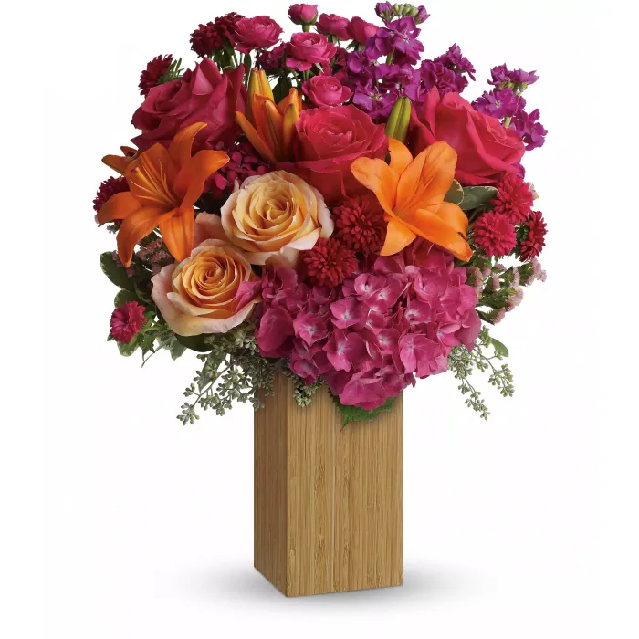 Teleflora's Fuchsia Fantasy - TEV14-1A ($93.55)