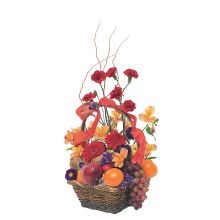 Fruits and Flowers Basket